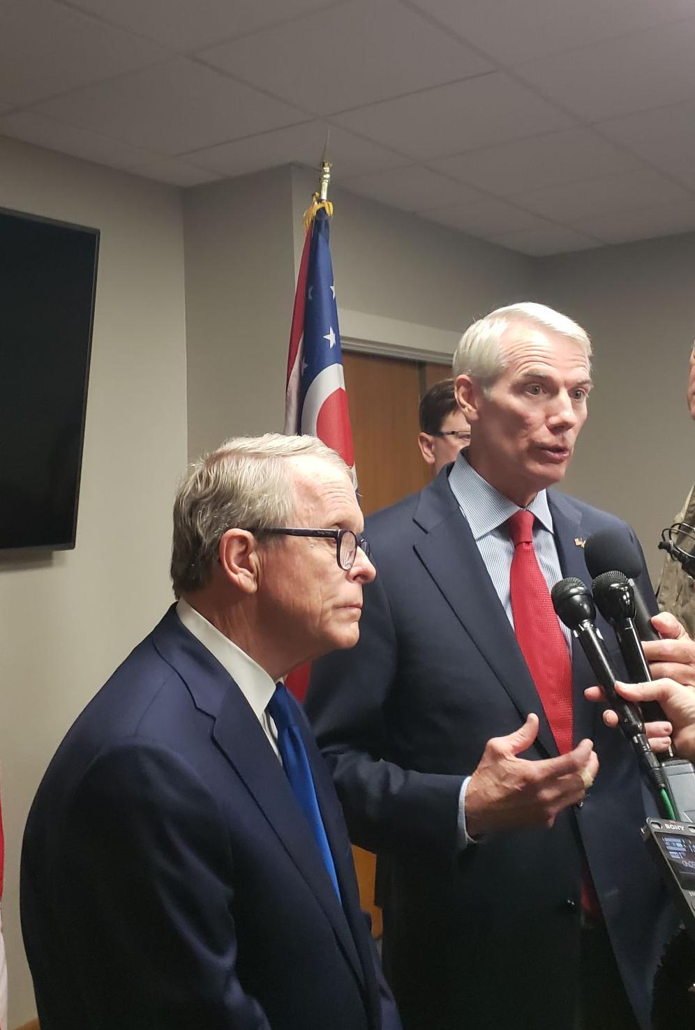 Security conference DeWine, Portman